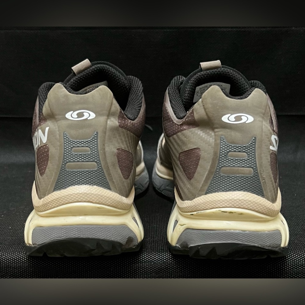 Salomon Xt-4 Og Olive Green Unisex Trainers in Size M 6.5 W7.5 - Picture 4 of 8